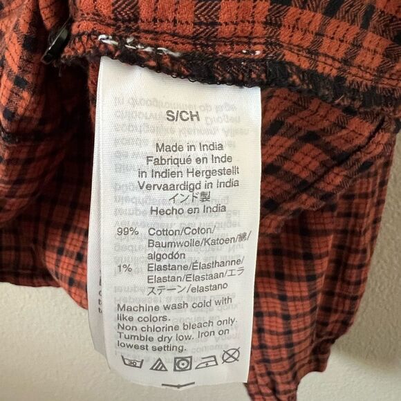 Madewell Ruffle-Front Plaid Top - Picture 9 of 13